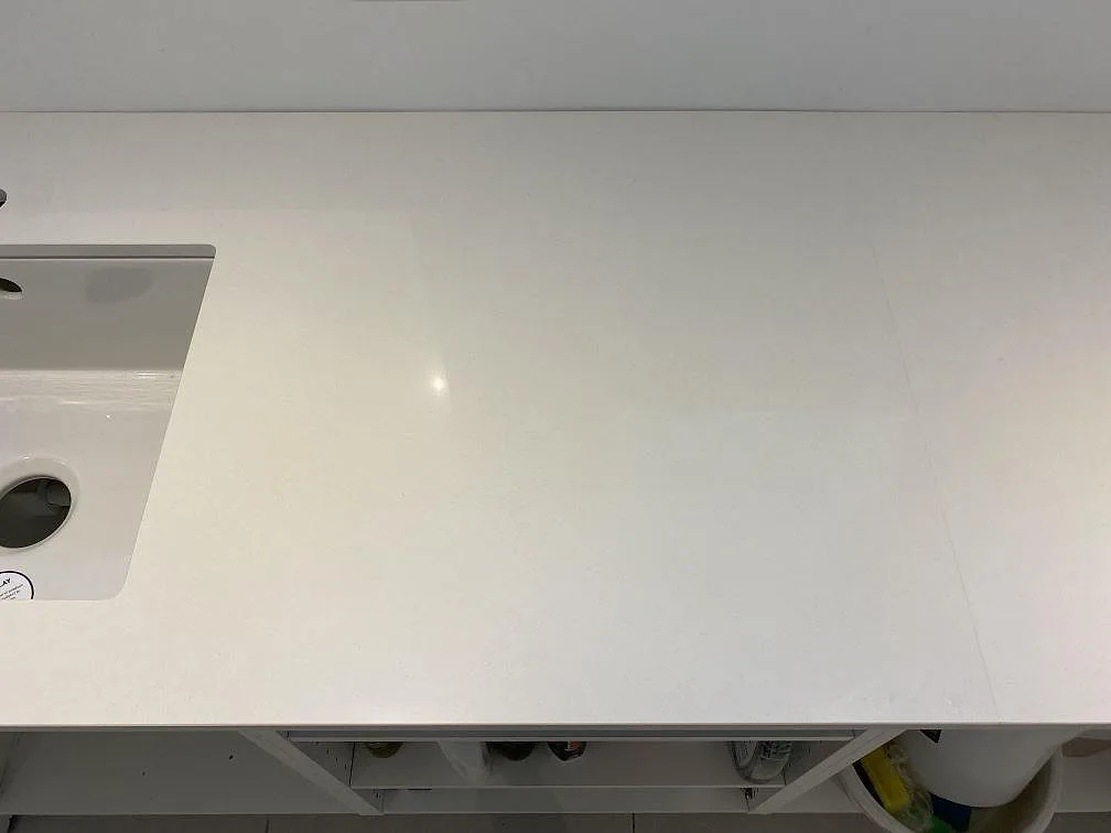 Bordplade i Silestone Miami White, Vanløse – billede 6