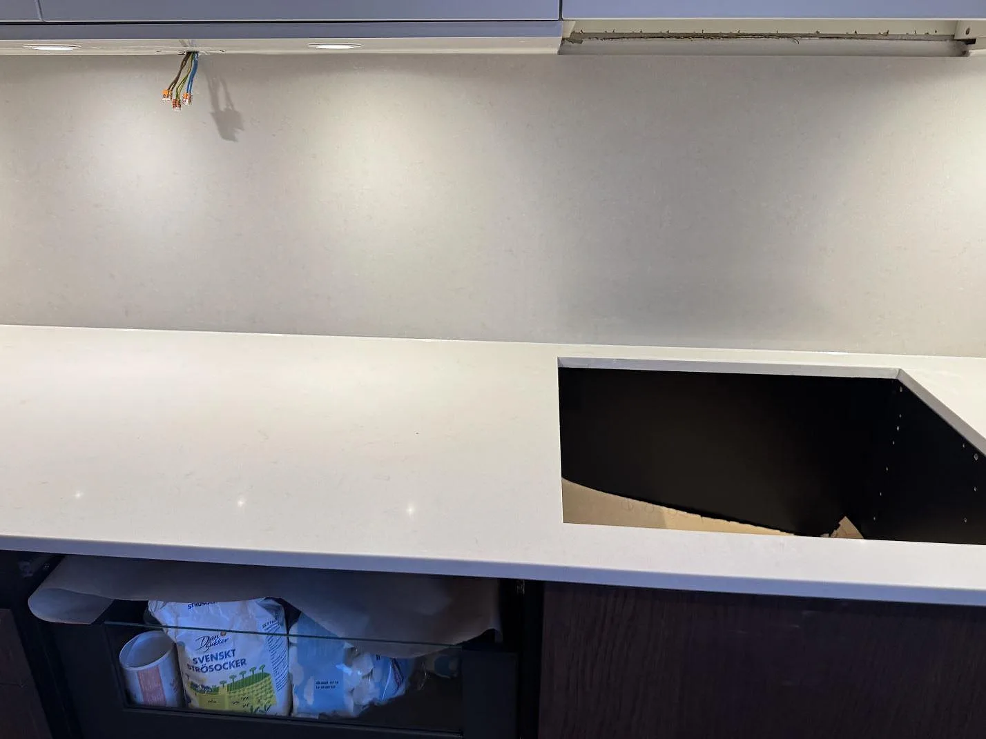 Køkkenbordplade i Silestone Motion Grey, Lomma – billede 6