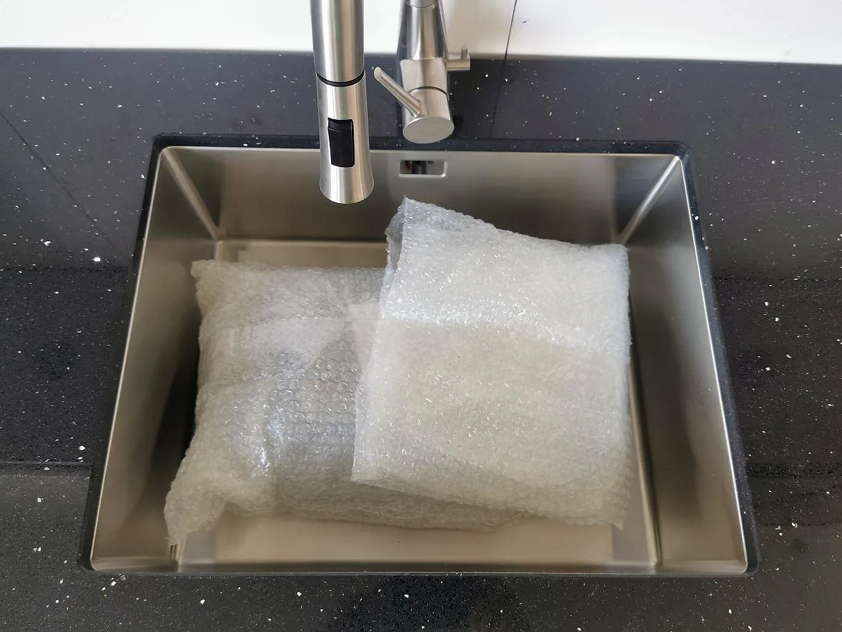 Køkkenbordplade i Silestone Negro Stellar, Malmö – billede 2