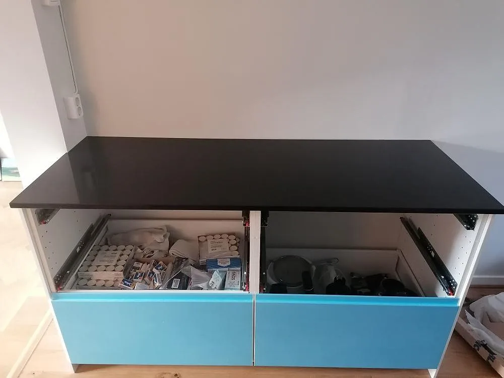 Køkkenbordplade i Silestone Negro Tebas, Göteborg