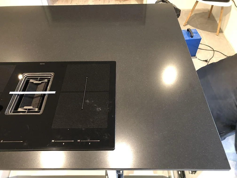 Køkkenbordplade i Silestone Negro Tebas, Svedala – billede 5