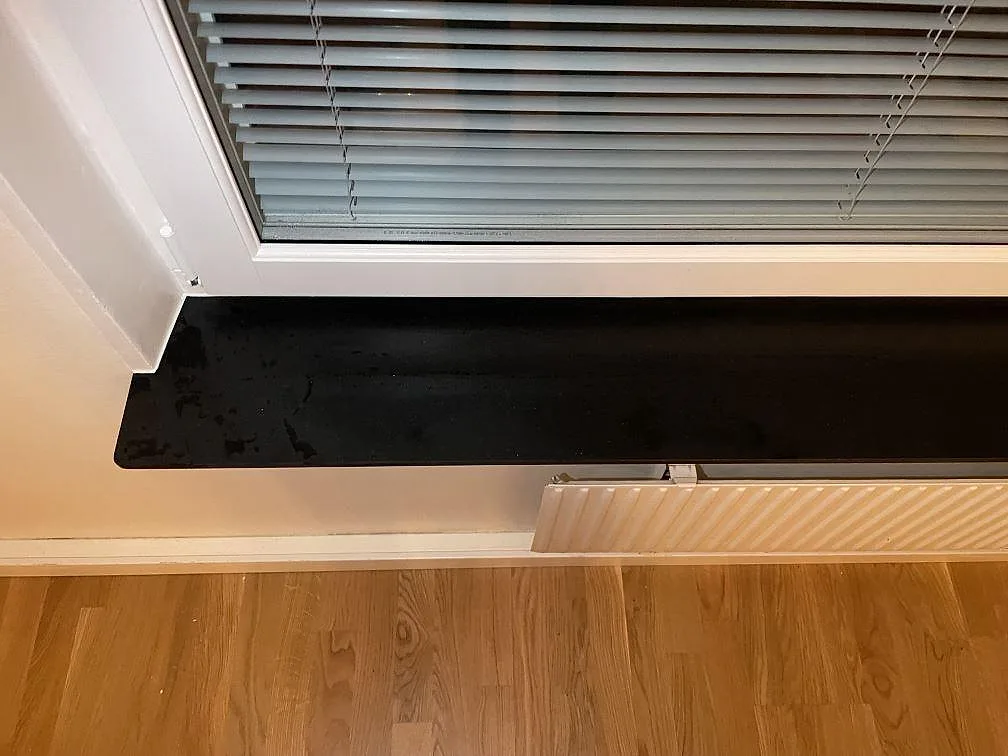 Vinduesplade i Silestone Night Tebas, Stockholm – billede 5