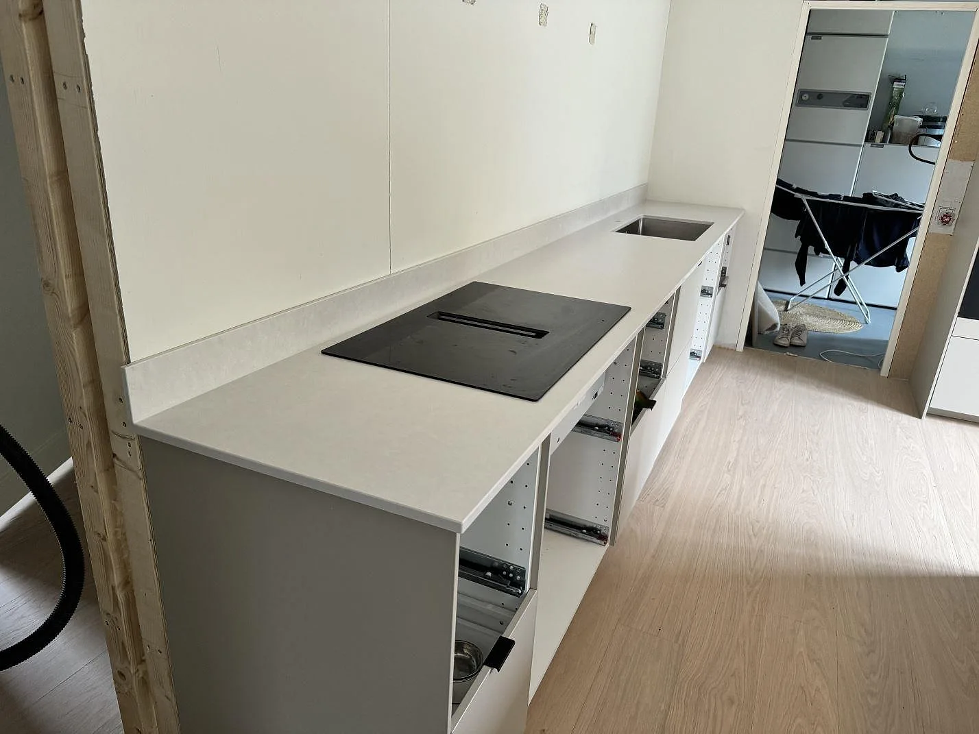 Køkkenbordplade i Silestone Nolita, Nättraby – billede 2