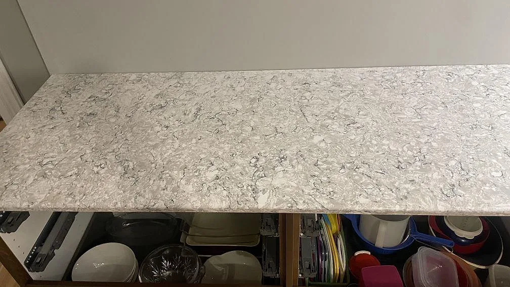 Køkkenbordplade i Silestone Pietra, Hällingsjö – billede 6