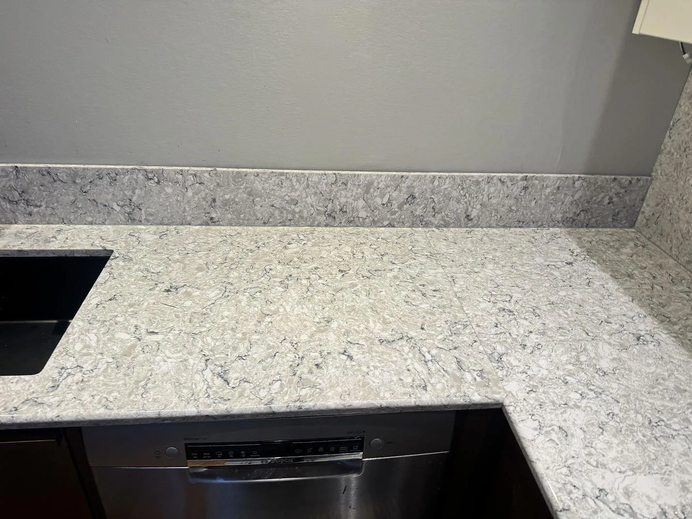 Køkkenbordplade i Silestone Pietra, Hällingsjö – billede 4