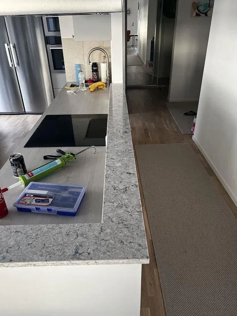 Køkkenbordplade i Silestone Pietra, Malmö – billede 2