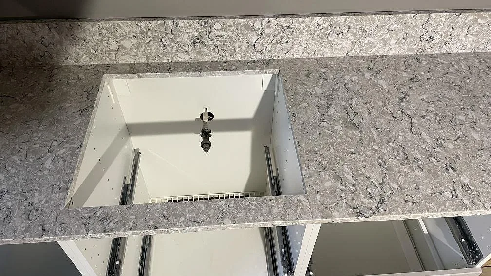 Køkkenbordplade i Silestone Pietra, Malmö – billede 5