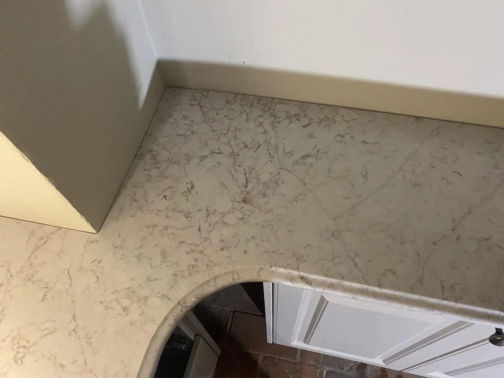 Køkkenbordplade i Silestone Riviere Rose, Trelleborg – billede 5