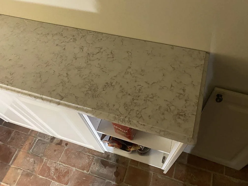 Køkkenbordplade i Silestone Riviere Rose, Trelleborg – billede 6