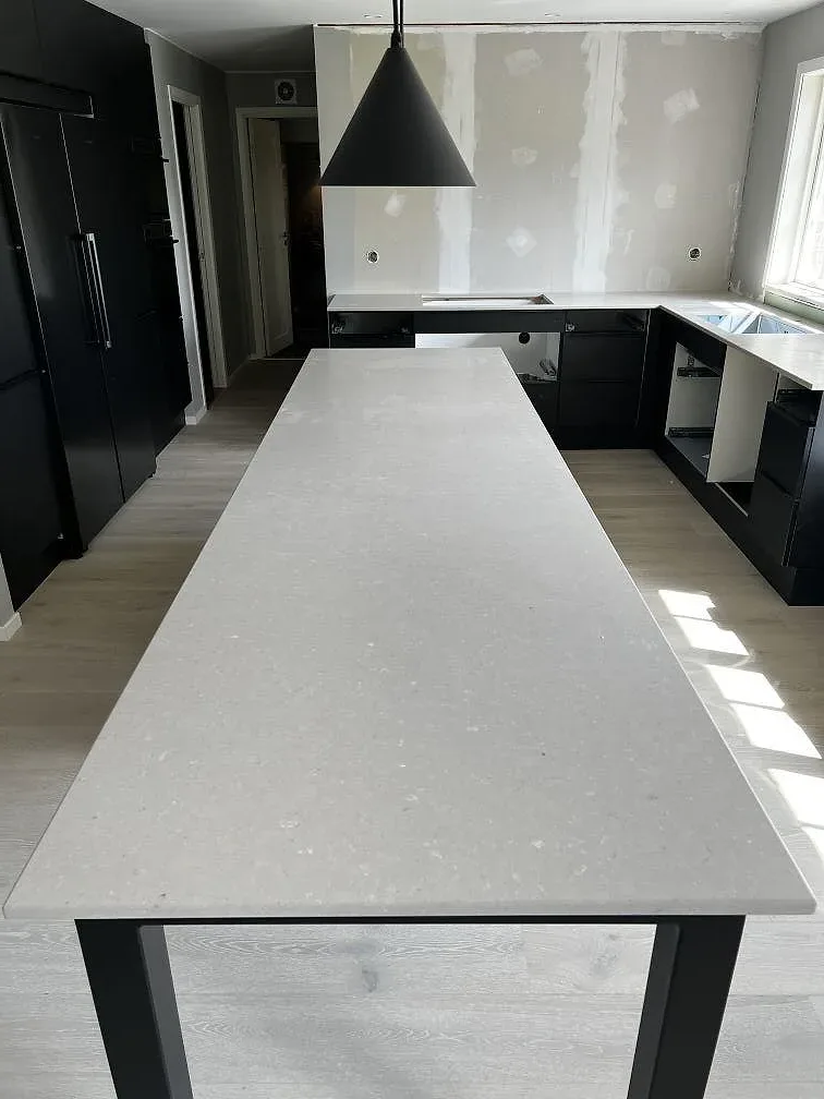 Køkkenbordplade i Silestone Royal Reef, Ängelholm – billede 2