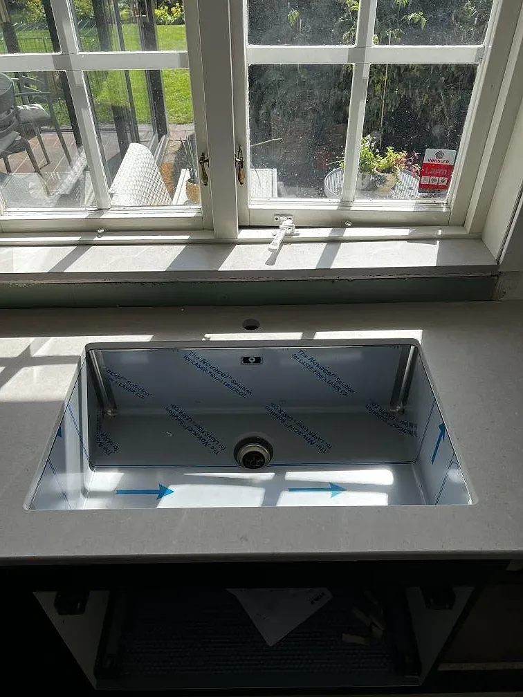 Køkkenbordplade i Silestone Royal Reef, Ängelholm – billede 3