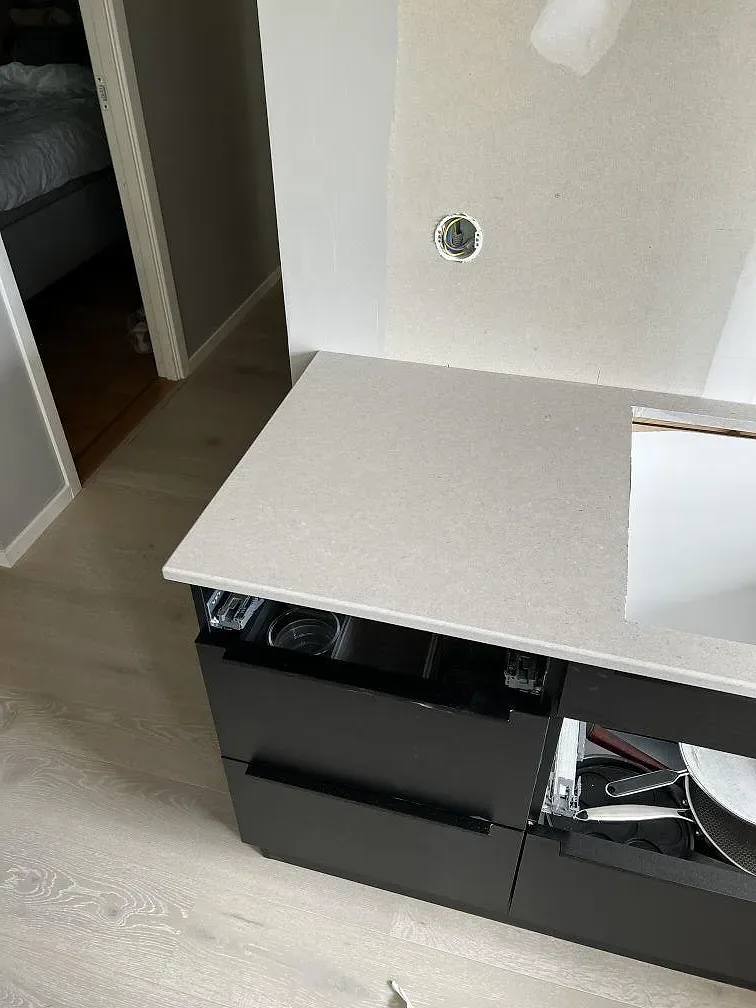 Køkkenbordplade i Silestone Royal Reef, Ängelholm – billede 5