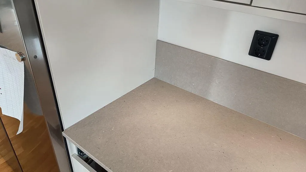 Køkkenbordplade i Silestone Royal Reef, Barsebäck – billede 7