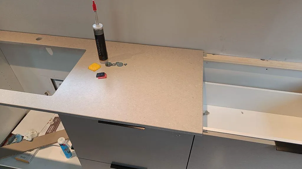 Køkkenbordplade i Silestone Royal Reef, Fagerfjäll – billede 3