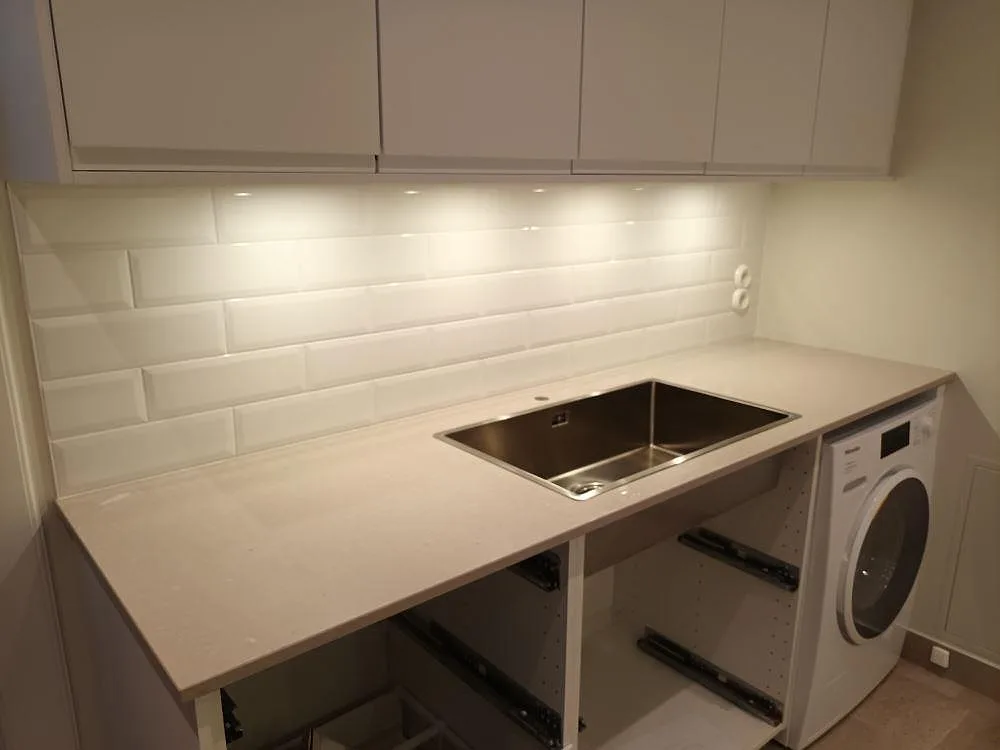 Køkkenbordplade i Silestone Royal Reef, Falun – billede 2