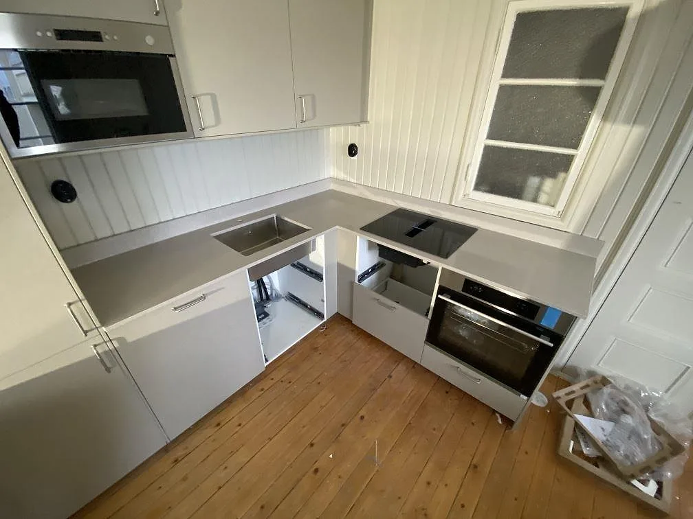 Køkkenbordplade i Silestone Royal Reef, Göteborg