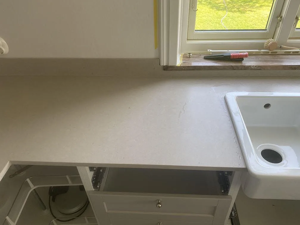 Køkkenbordplade i Silestone Royal Reef, Helsingborg – billede 6