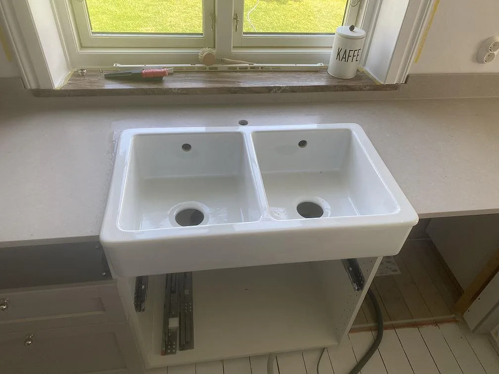 Køkkenbordplade i Silestone Royal Reef, Helsingborg – billede 3