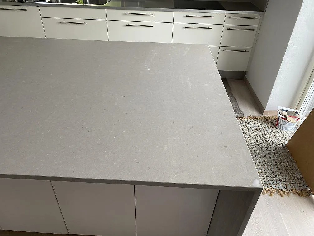 Køkkenbordplade i Silestone Royal Reef, Höllviken – billede 4