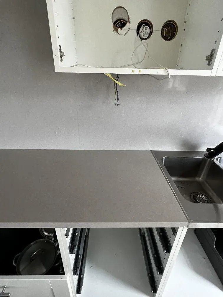 Køkkenbordplade i Silestone Royal Reef, Huskvarna – billede 4