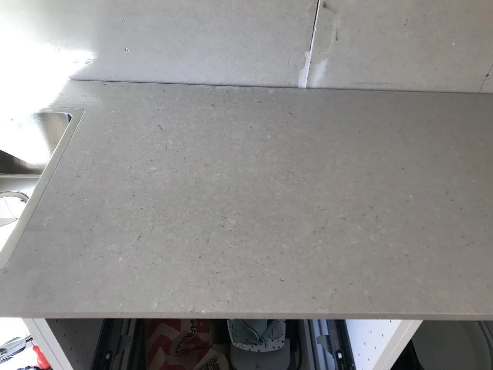 Køkkenbordplade i Silestone Royal Reef, Karlskrona – billede 4