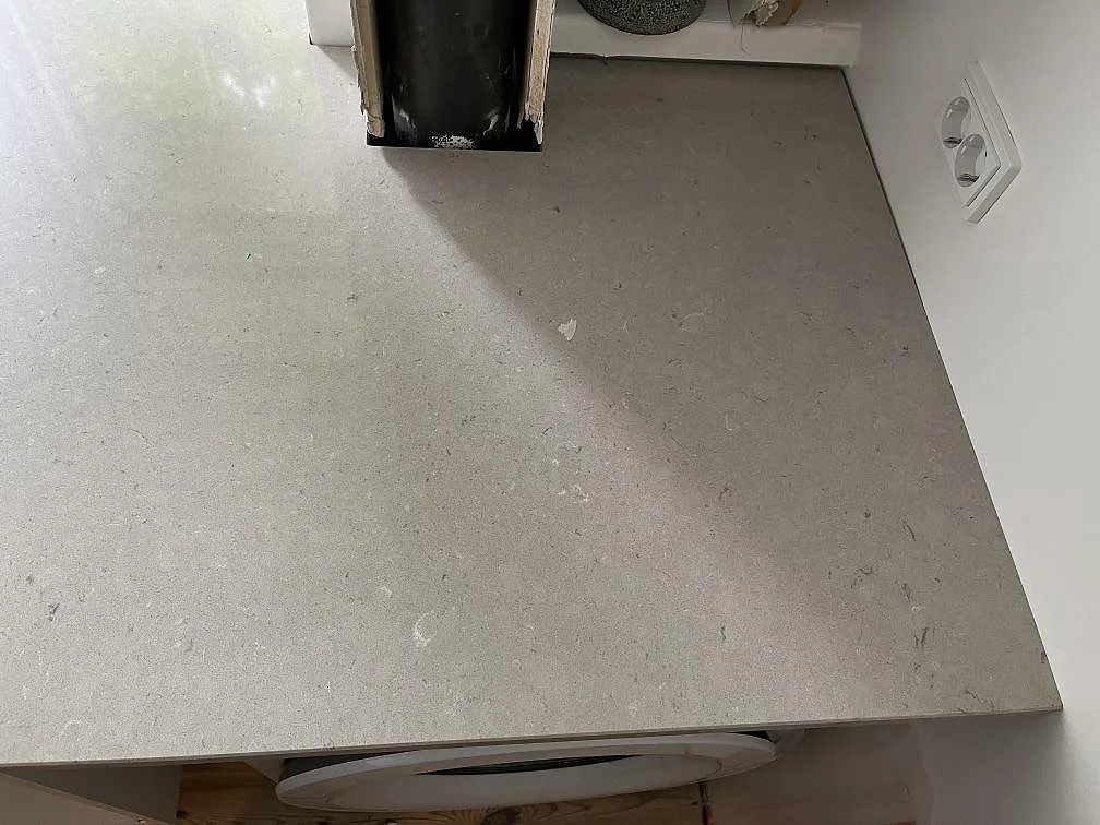Køkkenbordplade i Silestone Royal Reef, København N. – billede 8