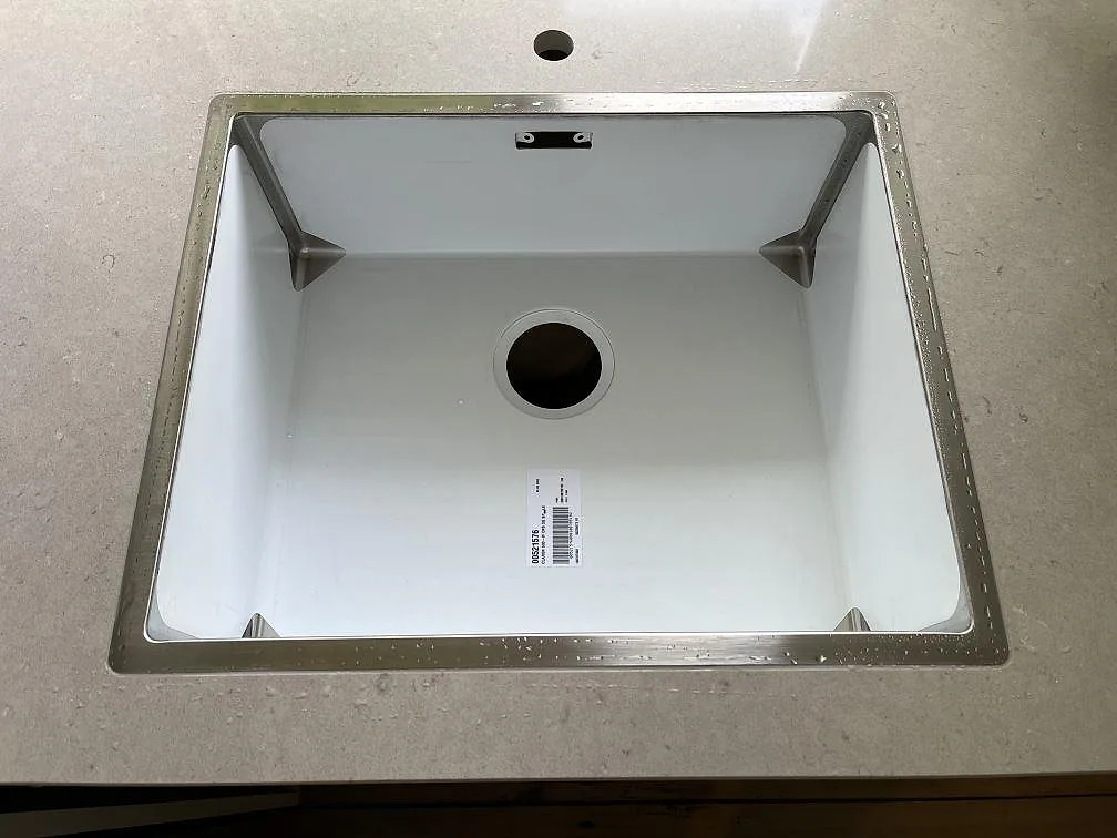 Køkkenbordplade i Silestone Royal Reef, København N. – billede 7