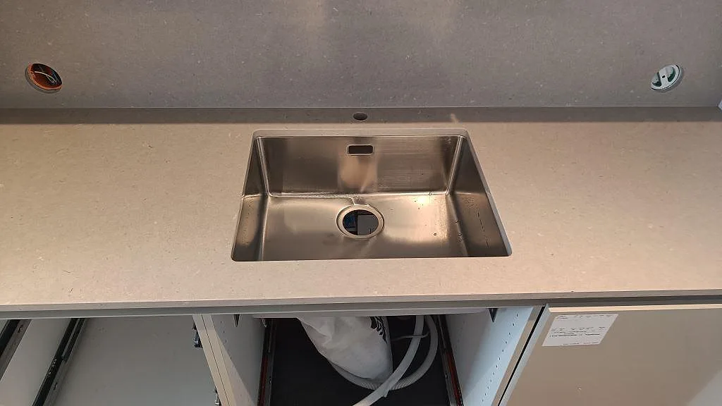 Køkkenbordplade i Silestone Royal Reef, Limhamn – billede 6