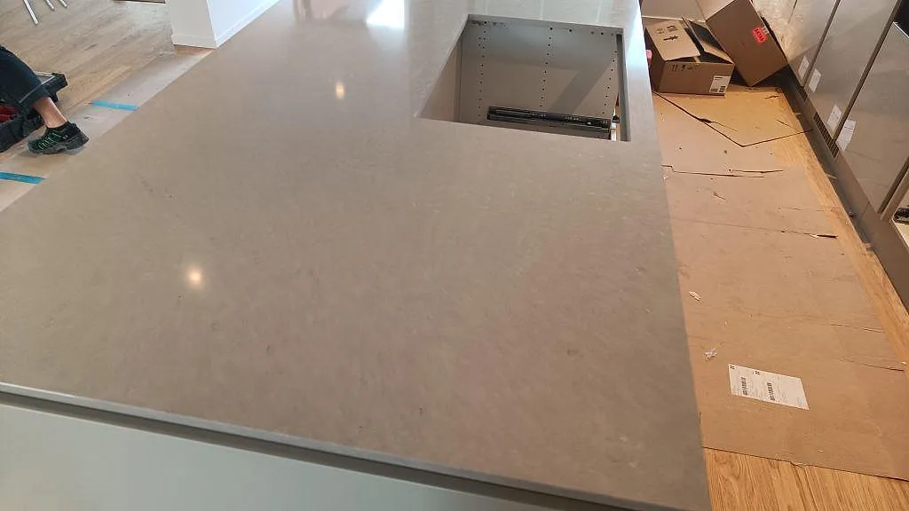 Køkkenbordplade i Silestone Royal Reef, Limhamn – billede 2