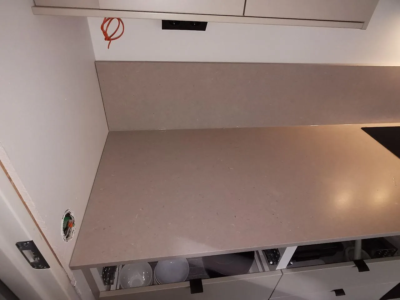 Køkkenbordplade i Silestone Royal Reef, Lomma – billede 4