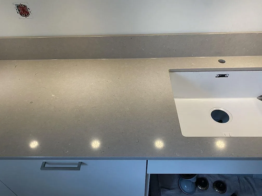 Køkkenbordplade i Silestone Royal Reef, Lund – billede 5