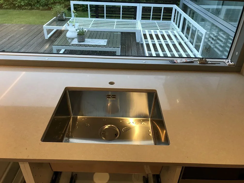 Køkkenbordplade i Silestone Royal Reef, Malmö – billede 5