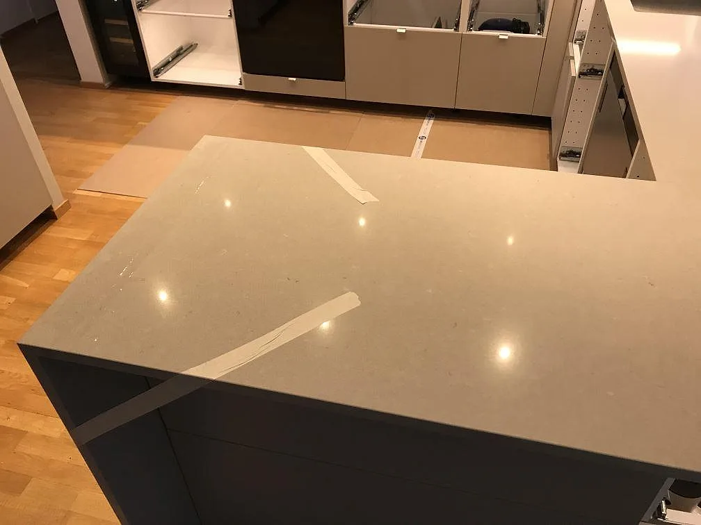 Køkkenbordplade i Silestone Royal Reef, Malmö – billede 3