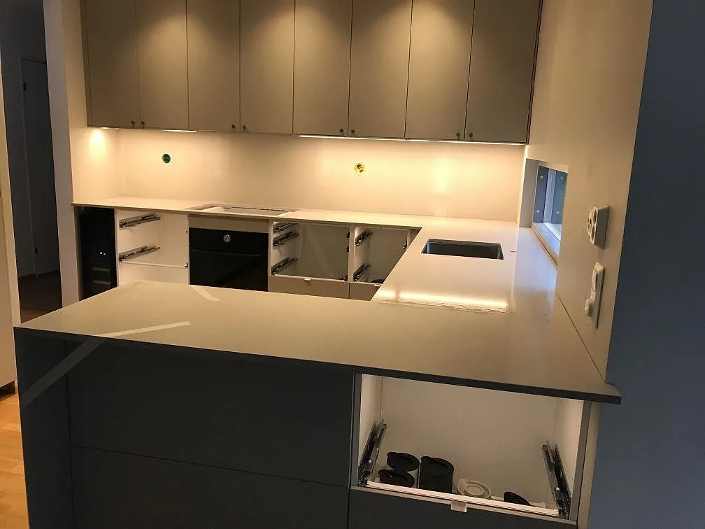 Køkkenbordplade i Silestone Royal Reef, Malmö – billede 2