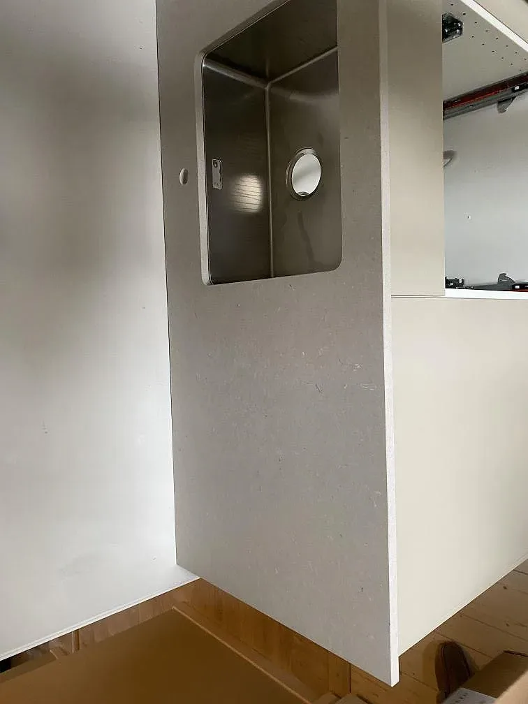 Køkkenbordplade i Silestone Royal Reef, Malmö – billede 5
