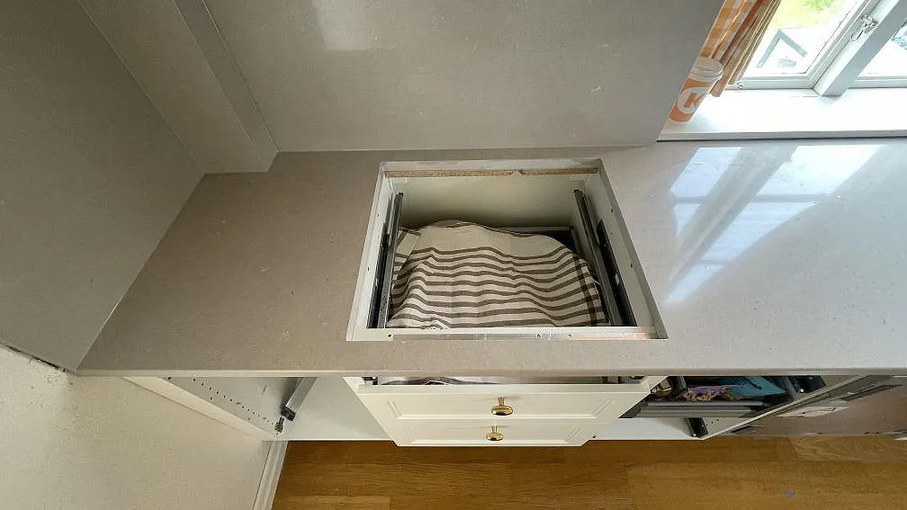 Køkkenbordplade i Silestone Royal Reef, Malmö – billede 5