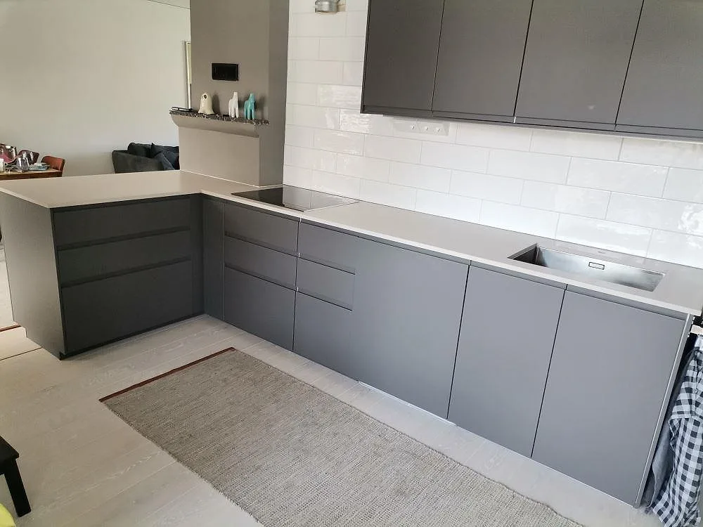 Køkkenbordplade i Silestone Royal Reef, Märsta – billede 2
