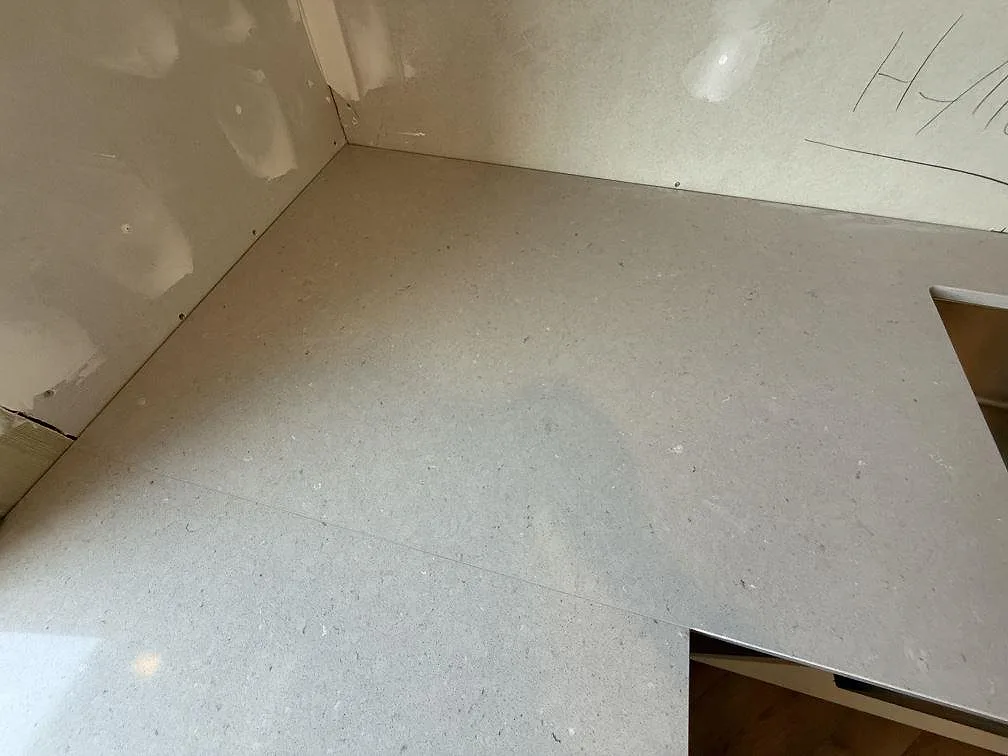 Køkkenbordplade i Silestone Royal Reef, Skänninge – billede 6