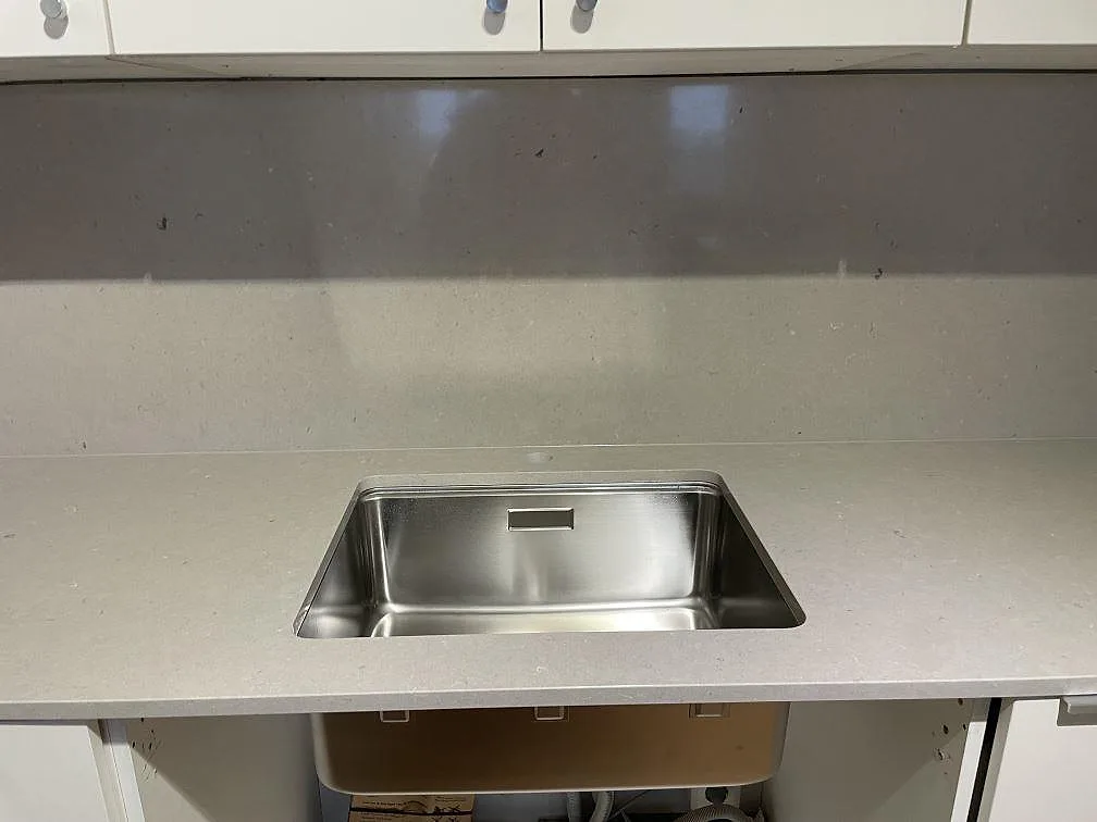 Køkkenbordplade i Silestone Royal Reef, Stockholm – billede 3