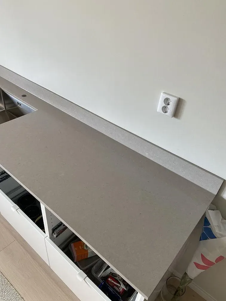 Køkkenbordplade i Silestone Royal Reef, Trelleborg – billede 3