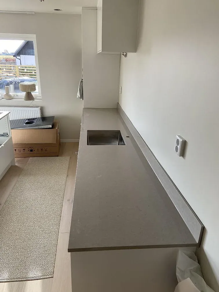 Køkkenbordplade i Silestone Royal Reef, Trelleborg – billede 2
