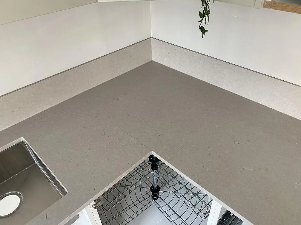 Køkkenbordplade i Silestone Royal Reef, Trelleborg – billede 6