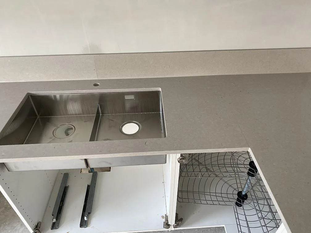 Køkkenbordplade i Silestone Royal Reef, Trelleborg – billede 3