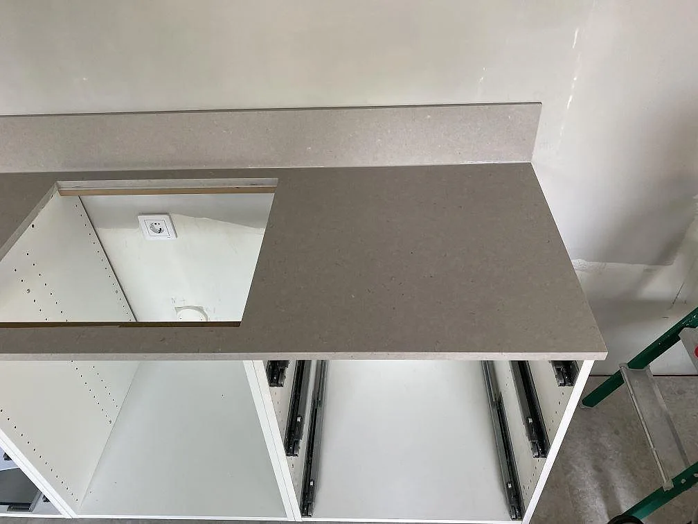Køkkenbordplade i Silestone Royal Reef, Trelleborg – billede 5