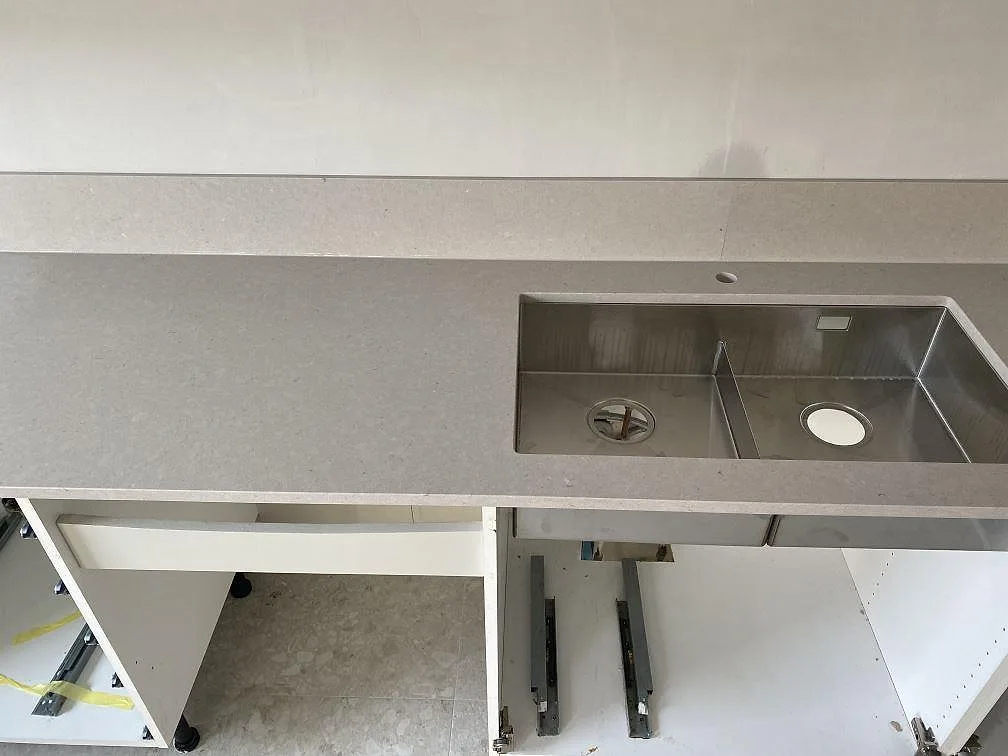 Køkkenbordplade i Silestone Royal Reef, Trelleborg – billede 2
