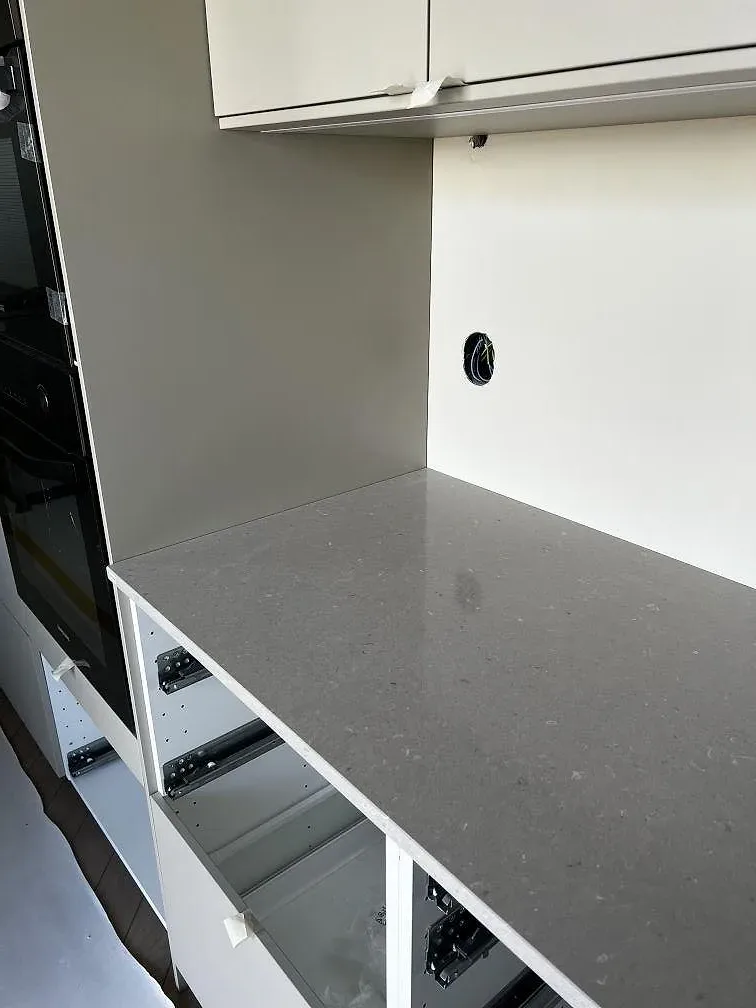 Køkkenbordplade i Silestone Royal Reef, Trelleborg – billede 3