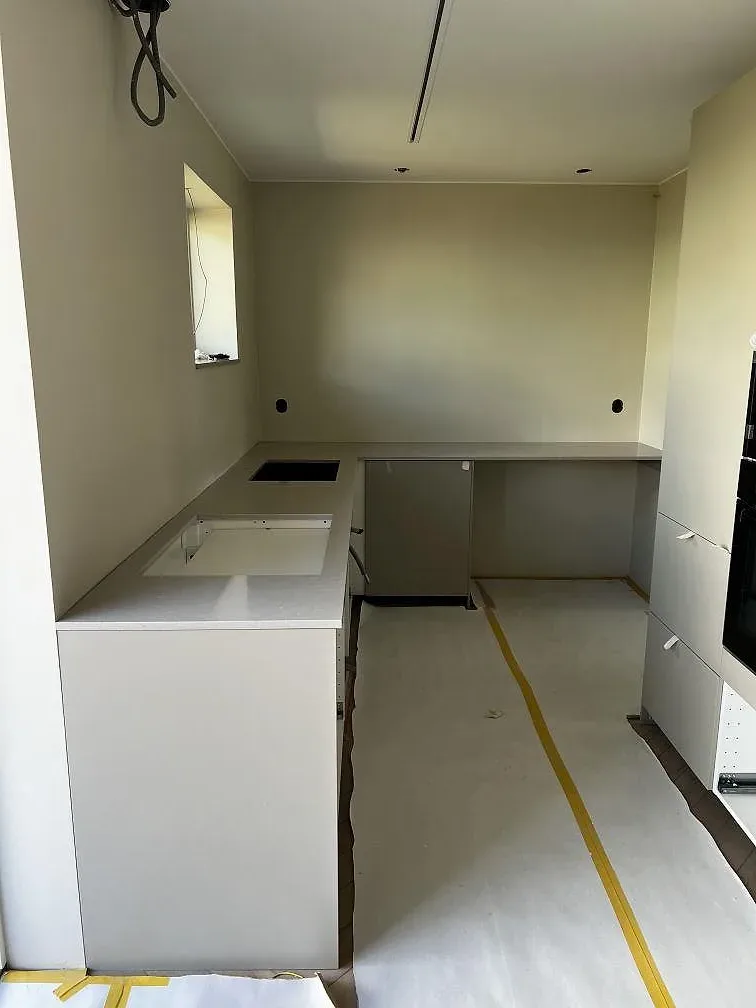 Køkkenbordplade i Silestone Royal Reef, Trelleborg – billede 2