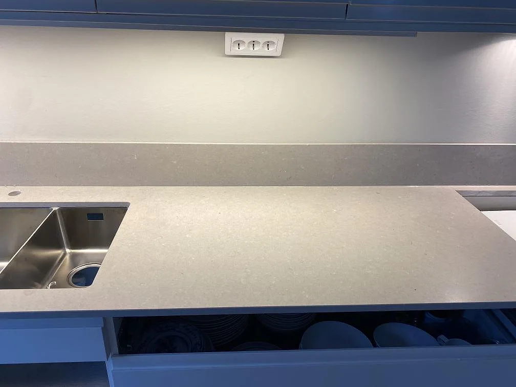 Køkkenbordplade i Silestone Royal Reef, Tygelsjö – billede 4
