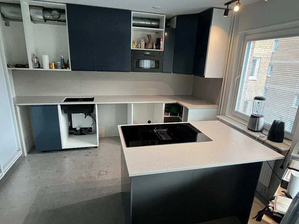 Køkkenbordplade i Silestone Royal Reef, Tyresö
