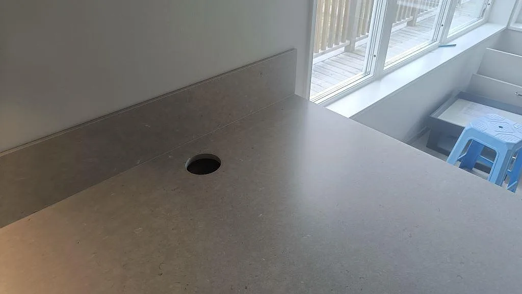 Køkkenbordplade i Silestone Royal Reef, Uddevalla – billede 6